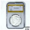 1934 $1 Peace Dollar PGA MS63 SILVER