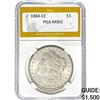 1884-CC Morgan Dollar PGA MS65