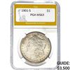1901-S Morgan Dollar PGA MS63