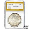 1880-S Morgan Dollar PGA MS63 SILVER