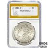 Image 1 : 1884-O Morgan Dollar PGA MS65+