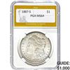 1887-S Morgan Dollar PGA MS64