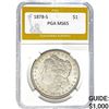 1878-S Morgan Dollar PGA MS65