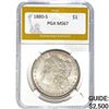 1880-S Morgan Dollar PGA MS67