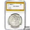 1884-S Morgan Dollar PGA MS61 SILVER