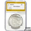 1928-S Silver Dollar PGA MS64+