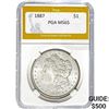 1887 Morgan Dollar PGA MS65