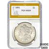 1891 Morgan Dollar PGA MS64