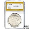 1928 $1 Silver Dollar PGA MS65