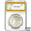 1896 Morgan Dollar PGA MS65 SILVER
