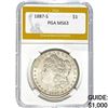 1887-S Morgan Dollar PGA MS63