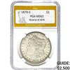 1879-S Rev 78 Morgan Dollar PGA MS62