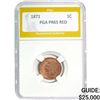 Image 1 : 1871 Indian Head Cent PGA PR65 RED  PR65