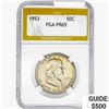 1953 Franklin Half Dollar PGA PR65