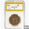 1814 Capped Bust Half Dollar PGA XF45 E/A