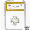 1920-S Mercury Silver Dime PGA MS61