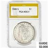 1900-S Morgan Silver Dollar PGA MS63+