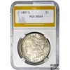 1887-S Morgan Dollar PGA MS64