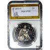 1872-S Seated Liberty Dollar PGA VF30