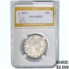 Image 1 : 1892 Barber Half Dollar PGA MS64