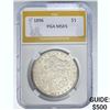 1896 Morgan Silver Dollar PGA MS65