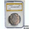 1879-S Morgan Silver Dollar PGA MS65 DMPL