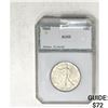 1943 Walking Liberty Half Dollar PCI AU55