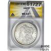 1887 Morgan Dollar ANACS MS63 SILVER
