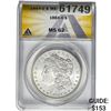 Image 1 : 1884-O Morgan Dollar ANACS MS62 SILVER