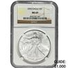 Image 1 : 2002 Silver Eagle NGC MS69