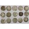 Image 1 : SASANIAN KINGDOM: Varhran V, 420-438, LOT of 15 silver drachms