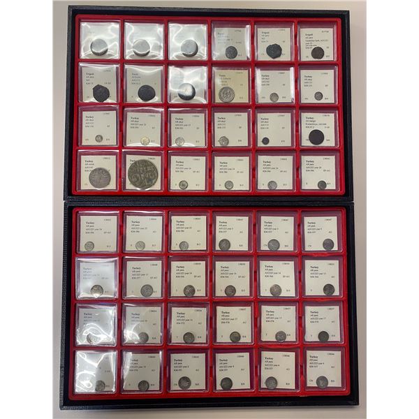 OTTOMAN EMPIRE: LOT of 118 coins