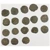 Image 2 : KHWARIZMSHAH: Mangubarni, 1220-1231, LOT of 18 copper jitals