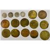 Image 2 : BUKHARA: LOT of 12 copper & 4 silver coins