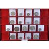 Image 2 : KUTCH: LOT of 17 silver coins of the period 1909-1947