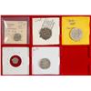 Image 2 : INDIAN STATES: LOT of 10 silver coins (rupee unless noted)
