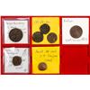 Image 1 : INDIAN STATES: LOT of 16 copper coins