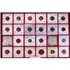 Image 1 : INDIAN STATES: LOT of 66 coins