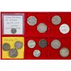 Image 2 : INDIAN STATES, etc.: LOT of 13 silver coins (rupee unless noted)