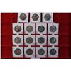 Image 2 : BRITISH INDIA: Edward VII, 1901-1910, LOT of 15 silver rupees