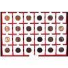 Image 2 : BRITISH INDIA: LOT of 43 copper 1/4 anna