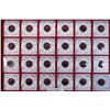 Image 1 : DANISH INDIA: TRANQUEBAR: LOT of 24 copper coins