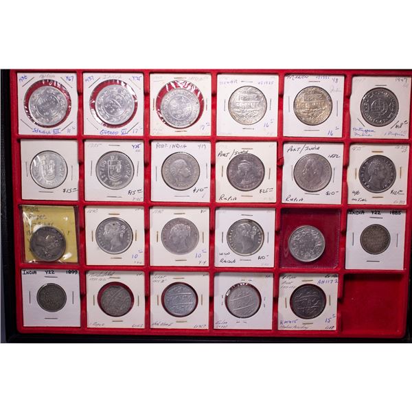 INDIA: LOT of 23 coins