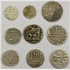 Image 1 : INDIA: LOT of 9 silver pieces