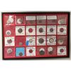Image 1 : INDIA, etc.: LOT of 13 silver & 15 copper coins