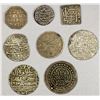 Image 2 : INDIAN AREA: LOT of 8 silver coins