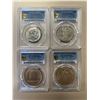 Image 1 : GERMANY: LOT of 4 certified silver coins