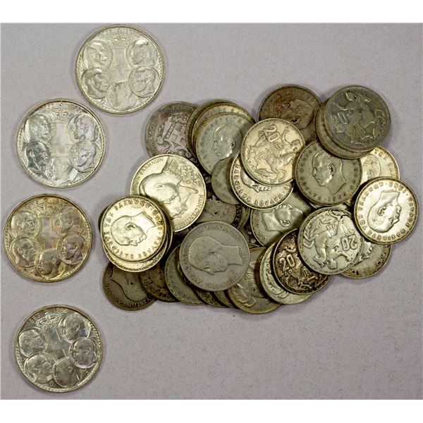 GREECE: LOT of 40 Coins