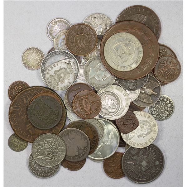 ITALIAN STATES: LOT of 63 coins