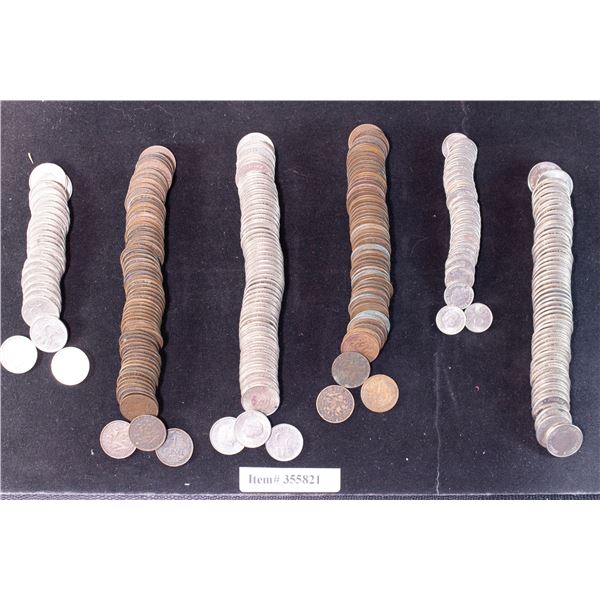 NETHERLANDS: LOT of 1015 coins